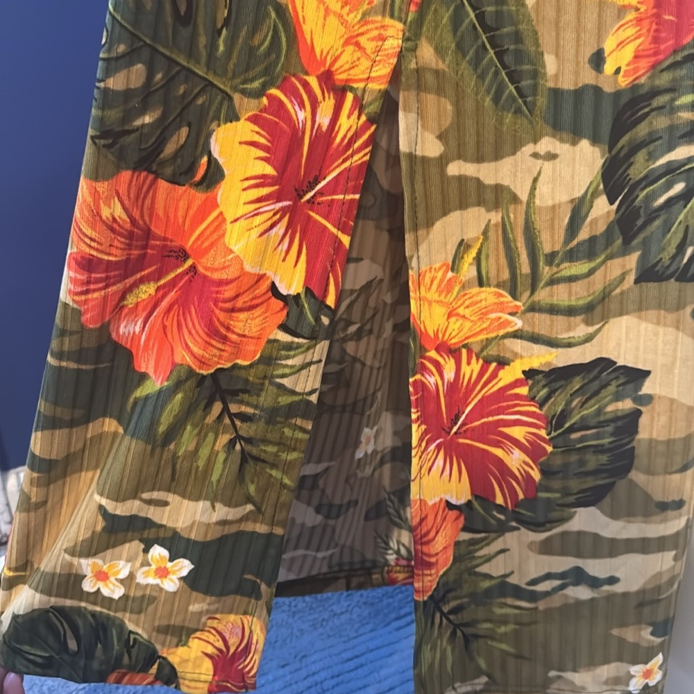 LOVE- Tropical Print Maxi Dress – Size Large - Picture 8 of 11